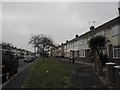 Grass verge in Worthing Avenue