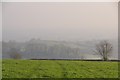 ST0216 : Mid Devon : Hazy Countryside Scenery by Lewis Clarke