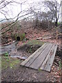 Footbridge Over The Chad and Ground Drain