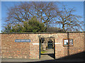 Entrance to the Friends Meeting House