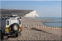 TV5197 : Cuckmere Haven beach by Oast House Archive