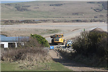 TV5197 : Rebuilding Cuckmere Haven Beach by Oast House Archive