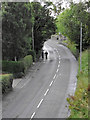 Nantwich Road entering Middlewich, Cheshire