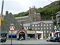 Church of St. John the Baptist and Arousal Caf?, Barmouth, Gwynedd