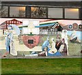 SJ9295 : Denton Mural (6 of 10) by Gerald England