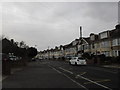 Looking down Elson Lane