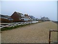 Looking east along the top of the beach at East Wittering