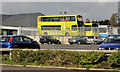 J3652 : Bus depot, Ballynahinch (1) by Albert Bridge