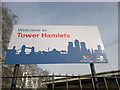 TQ3380 : Welcome to Tower Hamlets by Steven Haslington