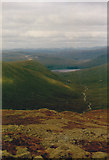 NM5533 : View down Glen Clachaig to Loch Ba by Jonathan Thacker
