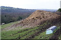 Pile of manure above the Goyt valley