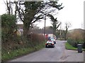 Cars waiting to enter Newry Road from Crossan Road