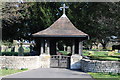 Lych gate, Eckington Cemetery