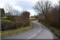 The B4518 climbing away from Llanidloes