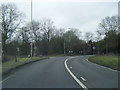 A413 approaching railway bridge