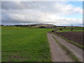 Down a farm track towards Charlton House