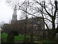 Church and graveyard