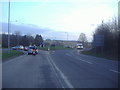 Approaching the roundabout on Ware Road