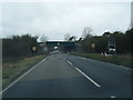 A41 crossed by railway near Blackthorn