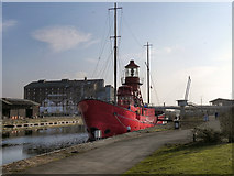 SO8217 : Lightship "Sula" at Llanthony Quay by David Dixon