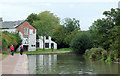 Trent and Mersey Canal at Middlewich, Cheshire