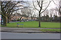 A538 Altrincham Road with Hawthorn Street beyond