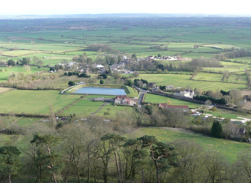 glastonbury tor google map