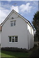 Rendered house at Willington Down Farm