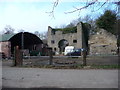 Ruined mill at Bradley Mill Farm, near Wrexham