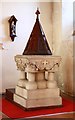 St John the Evangelist, Kilburn Lane - Font