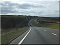 Slope on westbound A30 to Palmersbridge over River Fowey 