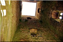 ST5138 : Glastonbury Tor: Vertical view inside these Ruins by Mr Eugene Birchall