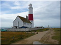 SY6768 : Portland Bill - Lighthouse by Chris Talbot