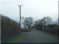 New Road at Moss Farm entrance