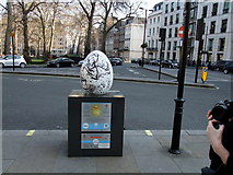 TQ2880 : Egg 149 in The Fabergé Big Egg Hunt by PAUL FARMER