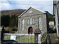 SH8514 : Ebenezer chapel in Dinas Mawddwy by Jeremy Bolwell