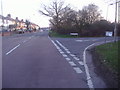 Junction of Brampton Road and West Heath Road