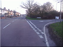 TQ4777 : Junction of Brampton Road and West Heath Road by David Howard
