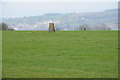 Trig point on Lypiatt Hill