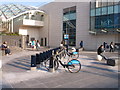 Boris bikes at Westfield, SW docking station