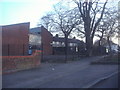 Grove Park youth club and houses on Grove Park Road