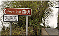 J5253 : Mary's stile path sign, Killyleagh by Albert Bridge