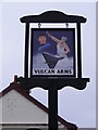 The Vulcan Arms Public House sign