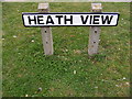 Heath View sign