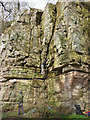NY6121 : Rock climbers at Jackdaws' Scar, King's Meaburn by Karl and Ali