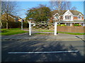 Gate on High Street in Hamble-le-Rice