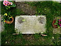 The grave of John Le Mesurier in the churchyard of St. George