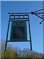 Sign at "The Lone Barn"