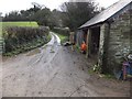 Open shed at Waterland by Camel Trail 