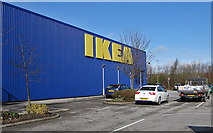SE2327 : Ikea car park, Leeds by Pauline E